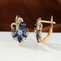 Champagne Gold Sapphire Blue